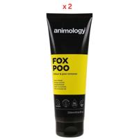 Animology Fox Poo Odour & Poo Remover Dog Shampoo 250ml Pack Of 2