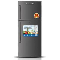 Sonashi 332Litres Double Door Refrigerator CFC Free Metalic Gray - SFD-550NF2