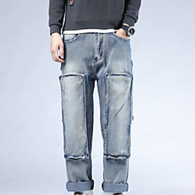 Men's Stylish Casual Pants Cargo Pants Classic Multiple Pockets Full Length Pants Casual Daily Gradient Comfort Outdoor High Waist Light Blue 30 32 34 36 38 miniinthebox Men's Stylish Casual Pants Cargo Pants Classic Multiple Pockets Full Length Pants Casual Daily Gradient Comfort Outdoor High Waist Light Blue 30 32 34 36 38 miniinthebox