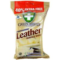 Greenshiield Leather Wipes 70s