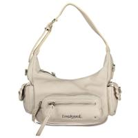 Desigual White Polyethylene Handbag - DE-28051