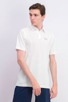 Mens Threadborne Jacquard Polo Shirt  White - thumbnail