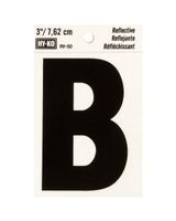 Hy-Ko 3 Inches Black Reflective Letter B Hy-Ko 3 Inches Black Reflective Letter B