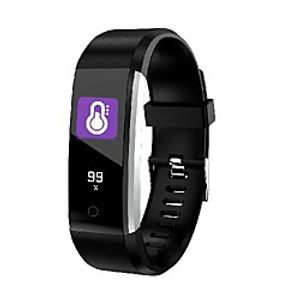 Waza ID115 PLUS 2 Blood Pressure Monitor Smart Watch Visible Message Remind Fitness Tracker Color UI Display Wristband Sports Bracelet Smart Watch miniinthebox