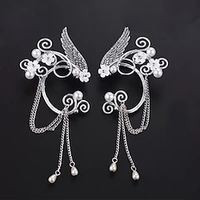 1 Pair Elf Ear Cuffs Adults' Women's Medieval Fairy Accessories  Halloween Carnival LARP PArty Lightinthebox - thumbnail