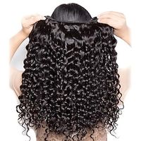 Deep Wave Bundles Human Hair Water Wave 3 Bundles 20 22 24 Inch Wet and Wavy 12A Brazilian Virgin Ocean Wave 100% Unprocessed Curly Weave Human Hair Bundles Natural Color Lightinthebox - thumbnail