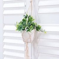 1PC Home Evergreen Plant Decoration Simulated Sweet Potato Leaf Potted Plant Pendant Suitable For Home Dining Room Living Room Courtyard Garden Landscape Office Placement miniinthebox