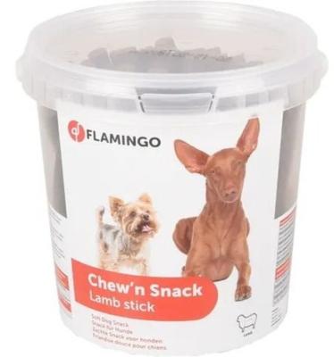 Flamingo Chew'n Snack Lamb Sticks Dog Treats 700g