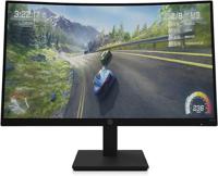 HP X27c Curved Gaming Monitor, 27 Inch FHD, 1500R VA Display, 165Hz Refresh Rate, 1ms MPRT Response Time, 8 bit Color, Adjustable Hight, DP, HDMI, 3.5 mm Audio, Black - 32G13AS