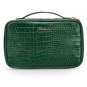 Alameda Jewelry Organizer Case - Crocodile Green AL_JO_CG