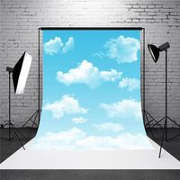 3x5ft Outdoor Vinyl Sky Cloud Photography Background Studio Photo Props Backdrop