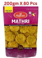 Haldirams Mathri 200Gm Pack Of 80 (UAE Delivery Only)