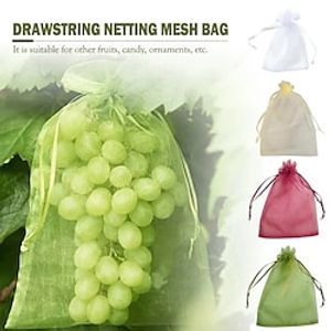 50Pcs Grapes Fruit Protection Bags Garden Mesh Bags Agricultural Orchard Pest Control Anti-Bird Netting Vegetable Bags miniinthebox