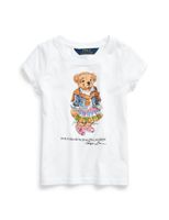 Polo Bear Crew Neck T-shirt - White - thumbnail