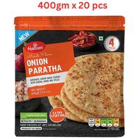 Haldirams Onion Paratha 400G Pack Of 20 (UAE Delivery Only)