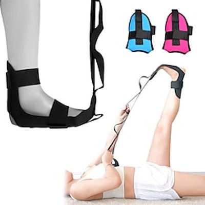 Calf Stretcher  Foot Stretcher for Plantar Fasciitis - Hamstring Stretcher Stretching Strap for Achilles Tendonitis, Leg Stretcher Ligament Stretching Belt for Pain Relief, Dancers and Yoga miniinthebox