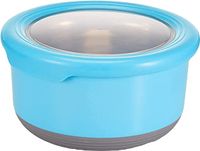 Winsor Plastic/Stainless Steel Food Container, 420 ML, Assorted, WFC420-P
