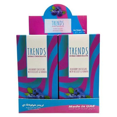 Trends Dubai Chocolate, Blueberry Cheesecake & Kunafa 190G Pack of 12