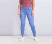 Womens Skinny Ankle Jeans  Cuddle Blue - thumbnail