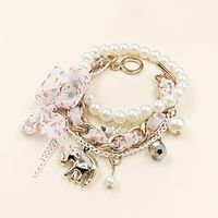 Women's Bead Bracelet Thick Chain Fashion Wedding Animal Elegant Fashion Cute Personalized Alloy Bracelet Jewelry Gold For Wedding Party Evening Gift Date Birthday Lightinthebox - thumbnail