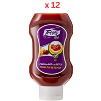 Treva Tomato Ketchup Sqz 500Gm - Carton of 12 Packs (UAE Delivery Only)