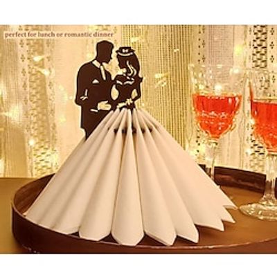 Napkin Holder, Christmas Tableware Witch Napkin Holder, Wooden Freestanding Napkin Dispenser with Witch Design for Kitchen and Table Décor Lightinthebox