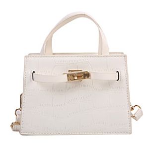 Women's Bags Top Handle Bag Daily Office  Career Handbags White Black Khaki Brown Lightinthebox