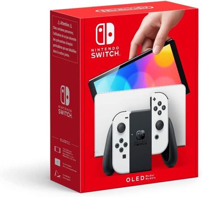 Nintendo Switch OLED Model Black & White Joy Con (International Version) Nintendo Switch OLED Model Black & White Joy Con (International Version)