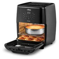 UFESA Sensei Airfryer Oil Free Air Fryer 12L, 10 Programs, 1700W, Timer, Temperature 200ºc, 6 Accessories Included, BPA Free, Front Window