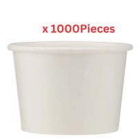 Hotpack 120ml Lid For Paper Ice Cream Cup 1000 Pieces