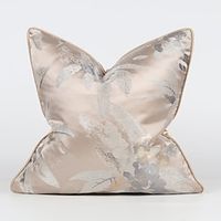Light Pink Chop Pillow Modern Design Light Luxury Comfortable Wear Resistant Pillow Cover Without Core miniinthebox