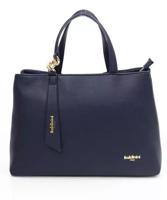 Baldinini Trend Elegant Blue Shoulder Bag with Golden Accents (BA-23325)