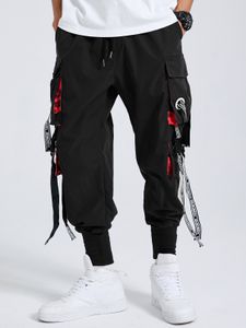 KOYYE Men Fashion Hip Hop Multi-pocket Cargo Pants