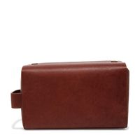 Leather toiletry bag - thumbnail