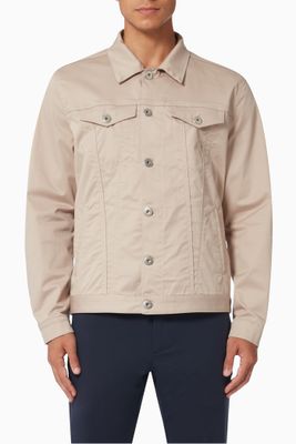Lightweight Trucker Jacket in Cotton Lightweight Trucker Jacket in Cotton