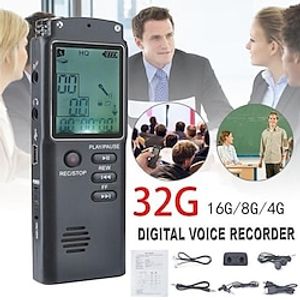 High Quality 8G16G32G Rechargeable Voice Recorder Digital Audio Recorder Voice Recorder MP3 Player Recording Pen Lightinthebox