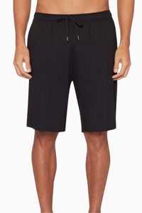 Black Micro-Modal Basel Shorts