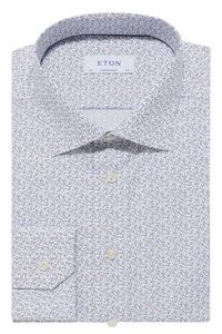 Micro Floral Print Shirt