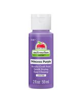 Apple Barrel 2oz Multi-Surface Satin Acrylic Paints Princess Purple