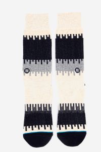 Mens Belized Crew Socks  Navy/Cream/Grey