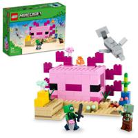 LEGO Minecraft The Axolotl House 21247 Building Toy Set (242 Pieces)