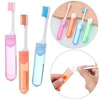 Portable Folding Soft Toothbrush: Perfect for Travel, Camping, and Business Trips miniinthebox - thumbnail