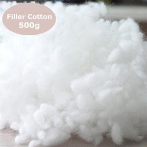 500g DIY Polyester Fiberfill Filling Toys Quilts Pillows Dampening Material