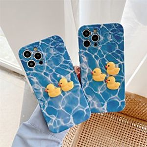 Phone Case For Apple Back Cover iPhone 12 Pro Max 11 SE 2020 X XR XS Max 8 7 Shockproof Dustproof Lines  Waves Animal TPU Lightinthebox