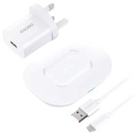 Choetech QI 15W Wireless Charging Pad, White - T550-F-101ACWH