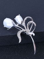 Delicate Tulip Brooch