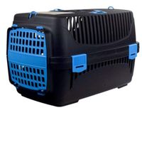 Woofy Pet Carrier Blue For Cat & Dogs - 55X36X35CM
