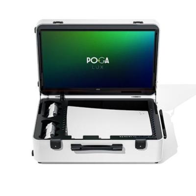IndiGaming POGA Lux 24-Inch Portable Gaming Monitor White for PS5