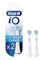 Oral B Ultimate Clean iO Rechargeable Tooth Brush Refill Brush Heads - White iO RB CW-2