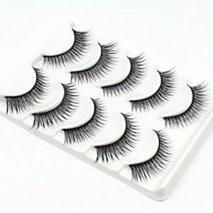 Eyelash Extensions False Eyelashes 10 pcs Volumized Fiber Daily Thick Natural Long - Makeup Daily Makeup Cosmetic Grooming Supplies miniinthebox